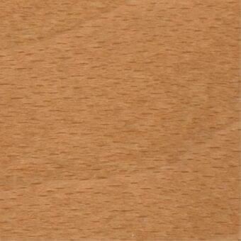 Wood texture sample, medium brown tone, horizontal linear grain, matte finish, smooth surface, natural appearance, subtle roughness.